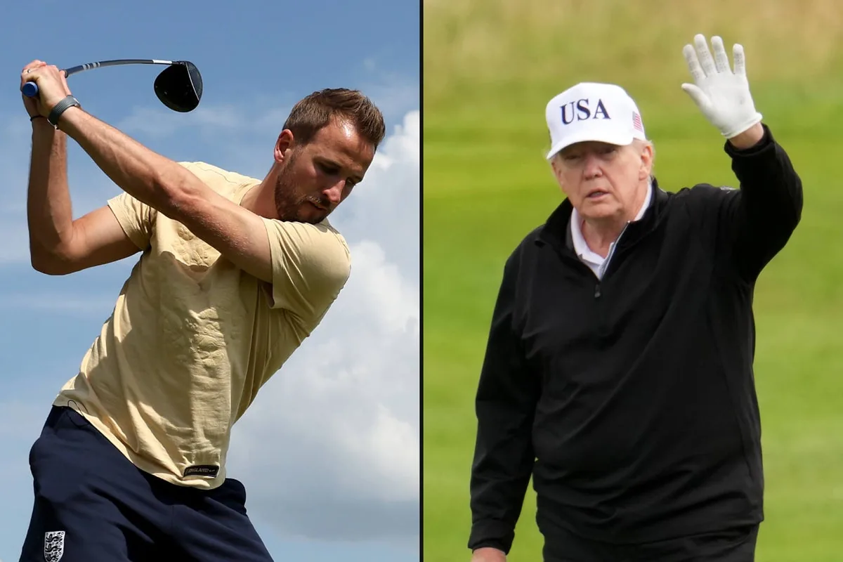 England captain Harry Kane confirms golf round with Donald Trump image 1