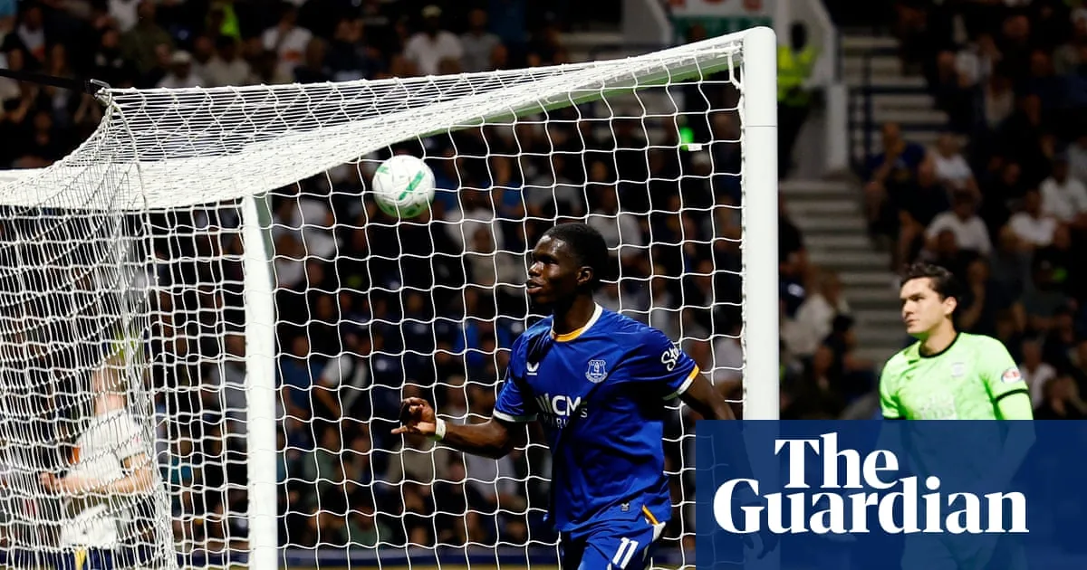 Deepdale sees Barry hat-trick as Everton sweep Preston aside in Carabao Cup