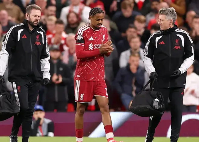Anfield: Iraola offers Barcola update after Liverpool star limps off Atletico win